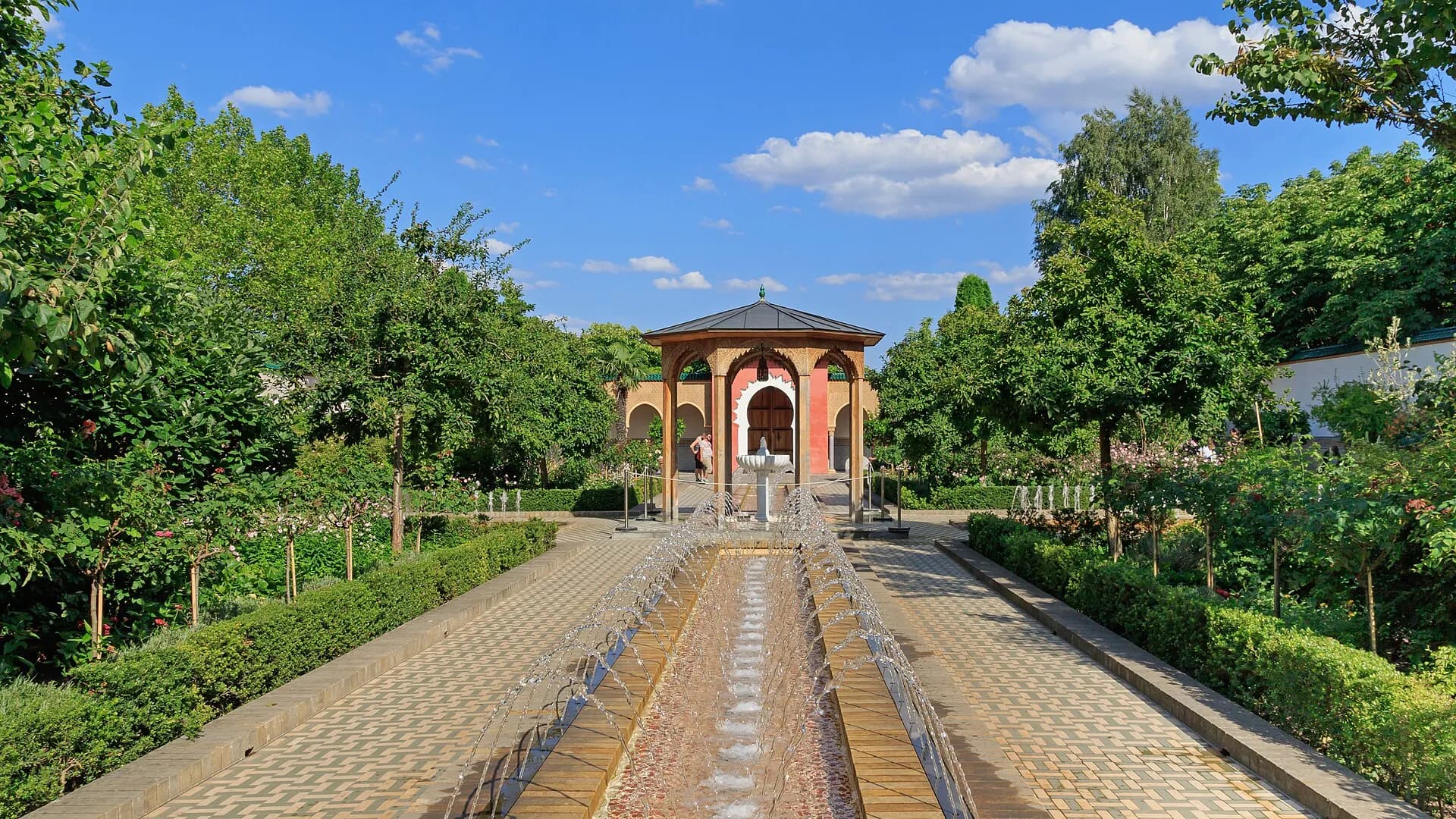 Orientalischer Garten in den Gärten der Welt in Marzahn