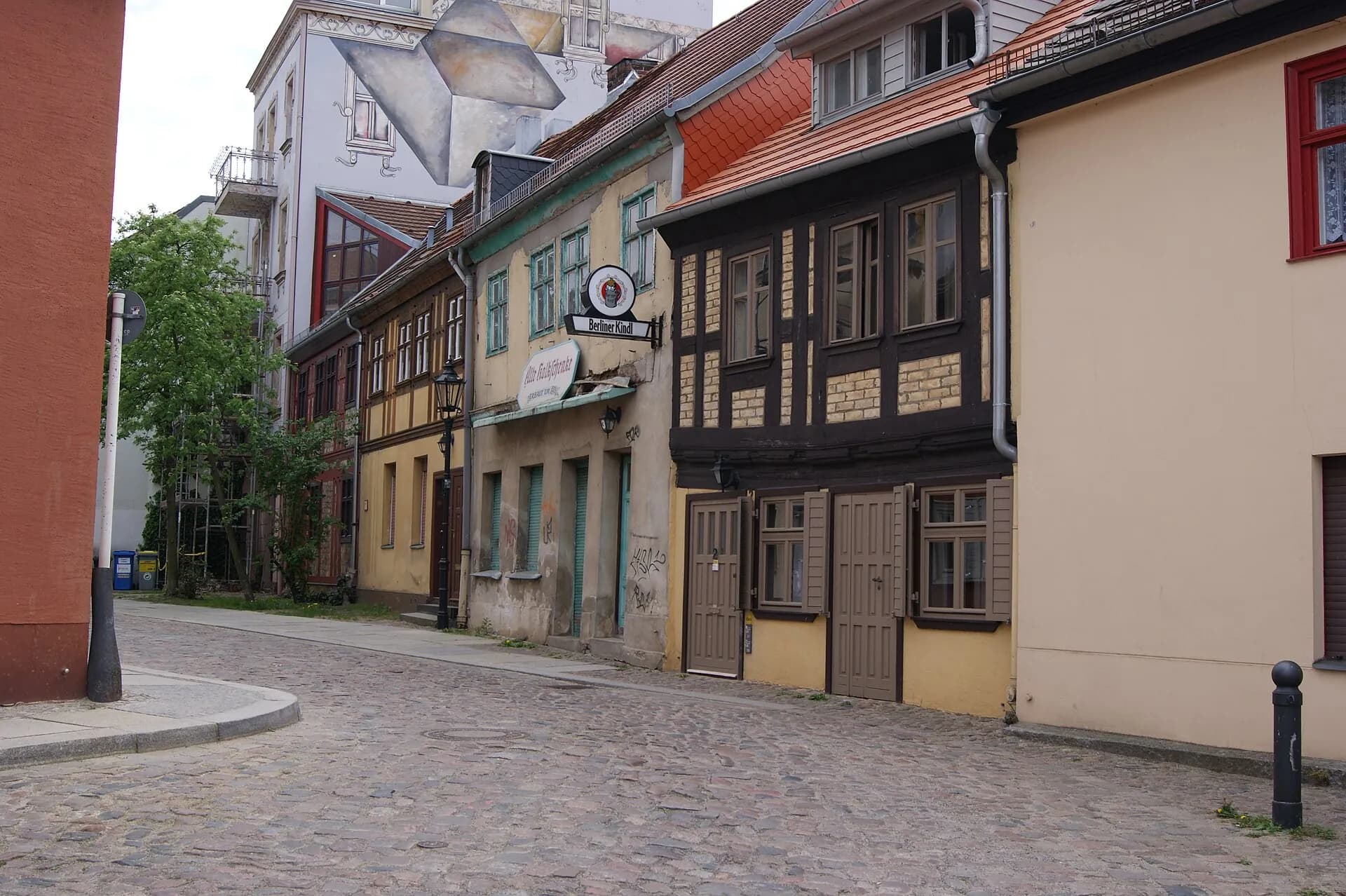 Historische Fachwerkhäuser im Spandauer Kolk